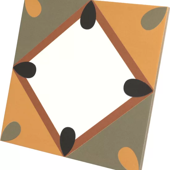 Carrelage Bauhome Korola Warm 20x20 cm - vue latérale du carreau