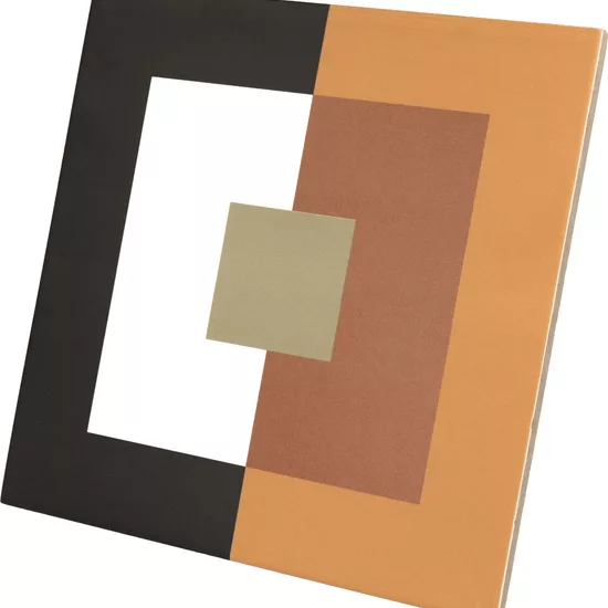 Carrelage Bauhome Punkt Warm 20x20 cm - vue latérale du carreau