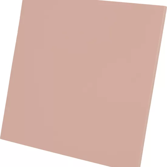 Carrelage Bauhome Rose 20x20 cm - vue latérale du carreau