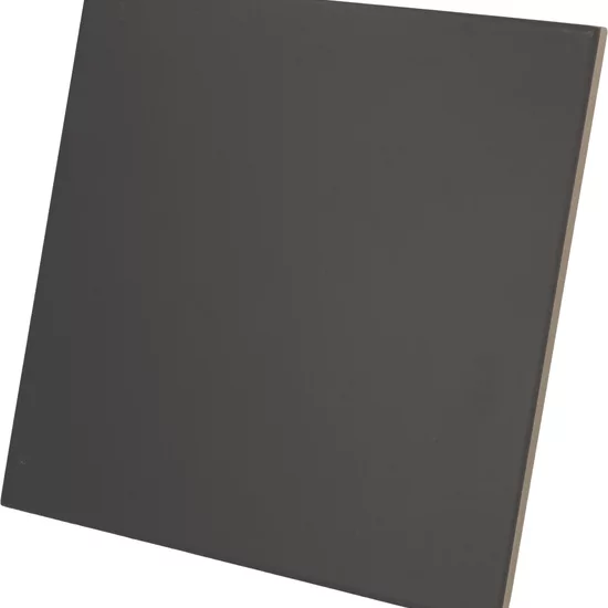 Carrelage Bauhome Schwarz 20x20 cm - vue latérale du carreau
