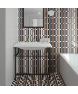 Carrelage Bauhome Weiss 20x20 cm - vue d’ambiance