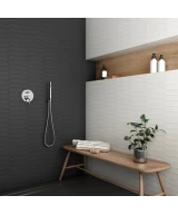 Carrelage Lanse Black 5x25 cm - vue d’ambiance