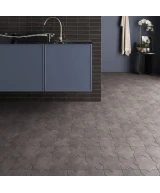 Carrelage Coco Black Hat 5x15 cm - vue d’ambiance 2