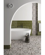 Carrelage Coco Verd 5x15 cm - vue d’ambiance 5