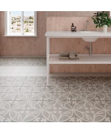 Carrelage Caprice Liberty Taupe 20x20 cm - vue d’ambiance