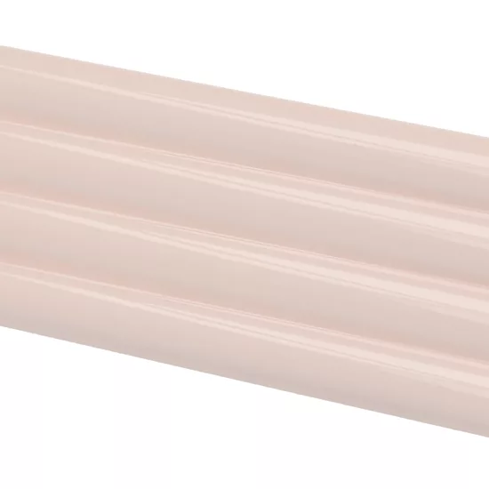 Carrelage Onda Pink Stony 5x20 cm - vue latérale du carreau