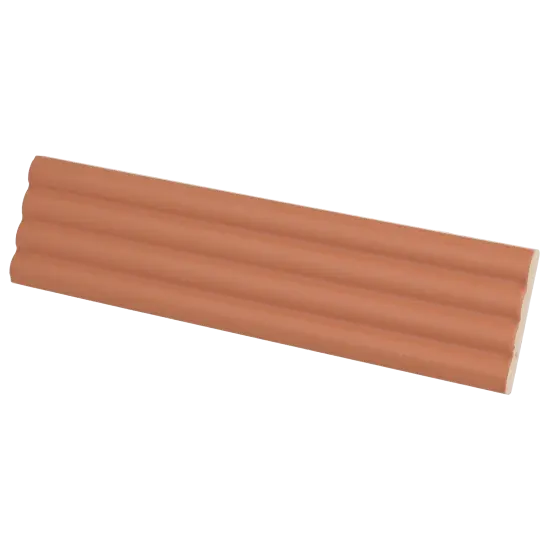 Carrelage Onda Terra Mat 5x20 cm - détail du carreau