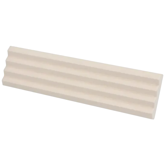 Carrelage Praia Beige Pale Mat 5x20 cm - vue latérale du carreau