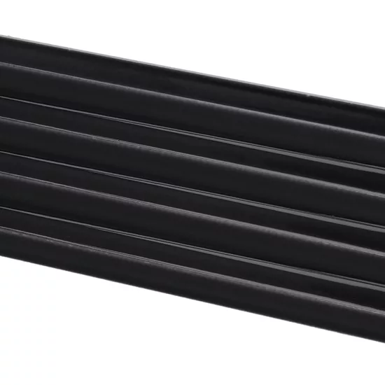 Carrelage Praia Black 5x20 cm - vue latérale du carreau