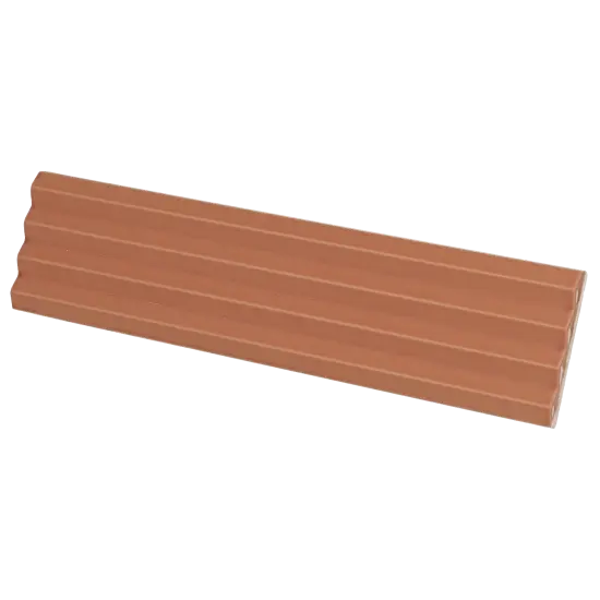 Carrelage Praia Terra Mat 5x20 cm - détail du carreau