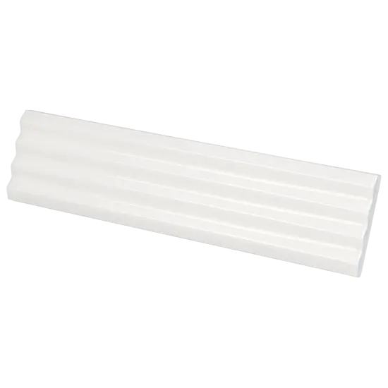 Carrelage Praia White 5x20 cm - vue latérale du carreau