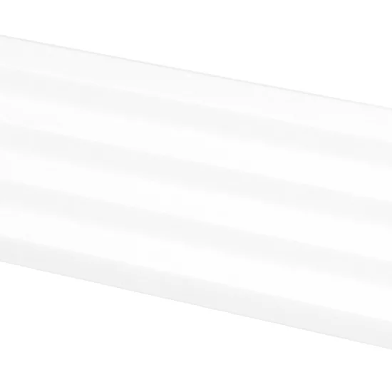 Carrelage Praia White Mat 5x20 cm - vue latérale du carreau