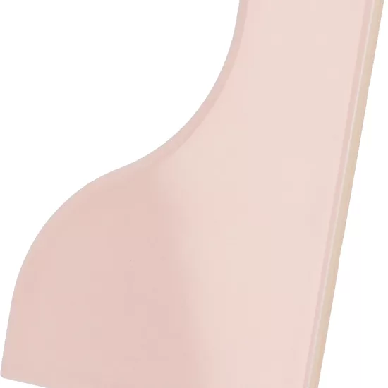 Carrelage Curve Pink 8,3x12 cm - détail du carreau