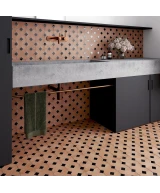 Carrelage Kasbah Terracotta 12x12 cm - vue d’ambiance 3