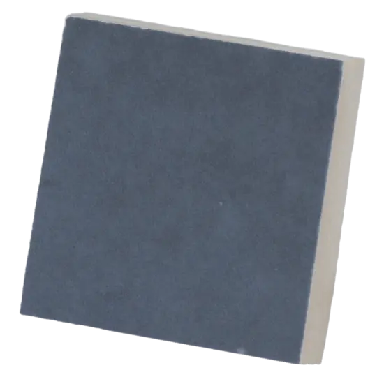 Carrelage Taco Blue Night Mat 3,4x3,4 cm - vue latérale du carreau