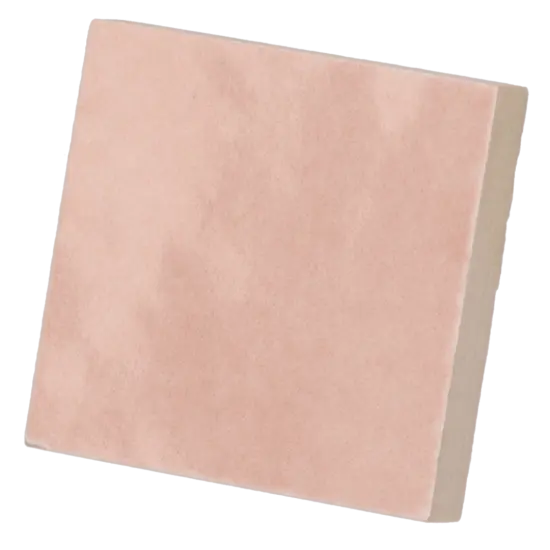 Carrelage Taco Orchard Pink 3,4x3,4 cm - vue latérale du carreau