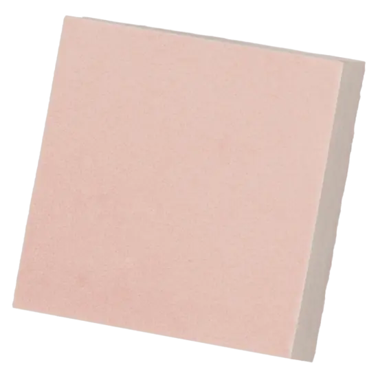 Carrelage Taco Orchard Pink Mat 3,4x3,4 cm - vue latérale du carreau