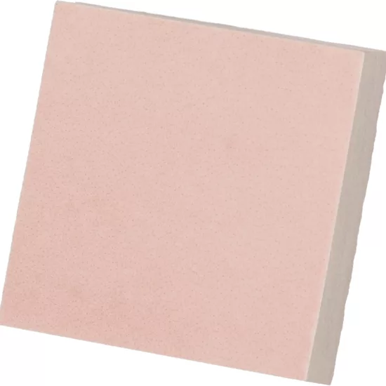 Carrelage Taco Orchard Pink Mat 3,4x3,4 cm - vue latérale du carreau