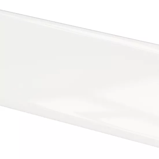 Carrelage Vibe In Gesso White 6,5x20 cm - détail du carreau