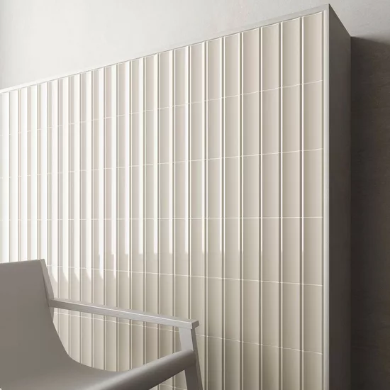 Carrelage Vibe In Light Mocha 6,5x20 cm - vue d’ambiance