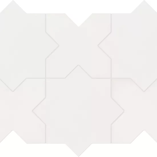 Carrelage Kasbah Star Bone 16,8x16,8 cm - détail du carreau