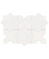 Carrelage Kasbah Star Bone 16,8x16,8 cm - détail du carreau