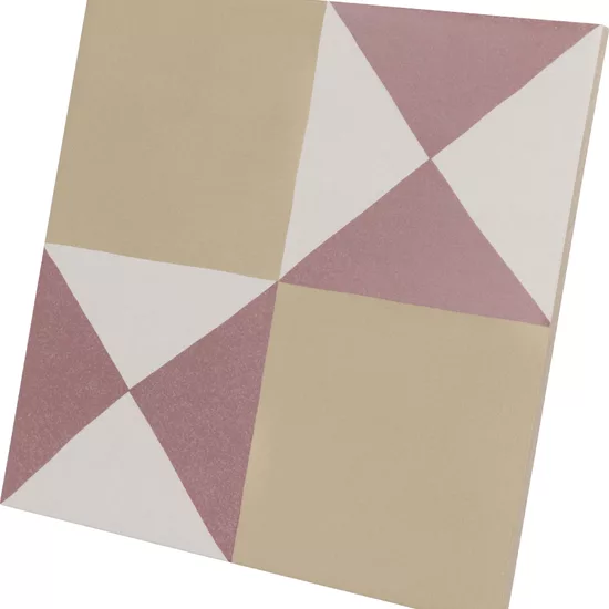 Carrelage Caprice Chess Colours 20x20 cm - vue latérale du carreau