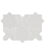 Carrelage Kasbah Star Smoke 16,8x16,8 cm - détail du carreau 4