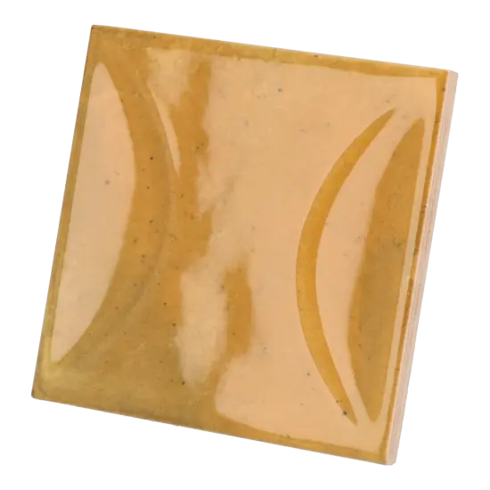 Carrelage Hanoi Arco Caramel 10x10 cm - détail du carreau