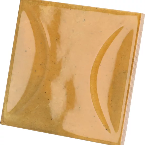 Carrelage Hanoi Arco Caramel 10x10 cm - détail du carreau