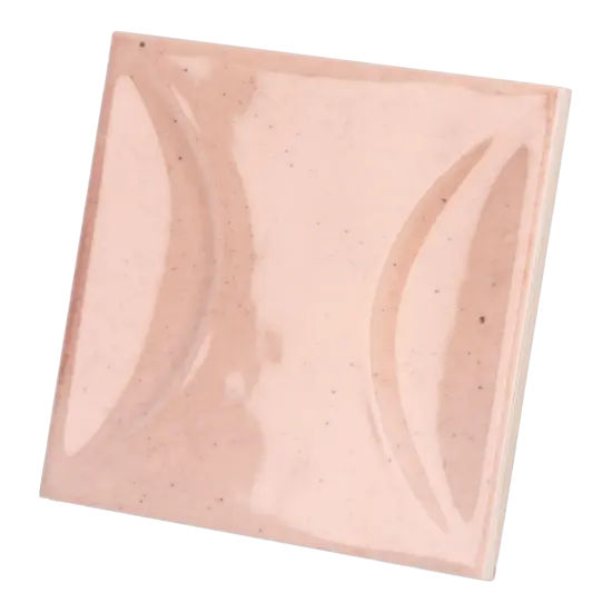 Carrelage Hanoi Arco Pink 10x10 cm - détail du carreau