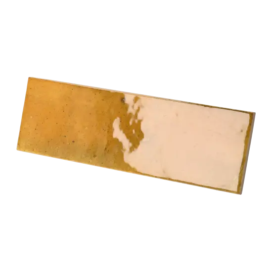 Carrelage Hanoi Caramel 6,5x20 cm - vue latérale du carreau