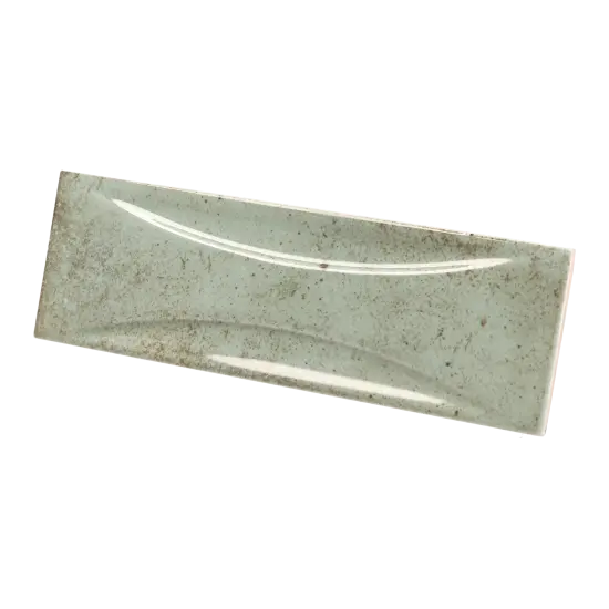 Carrelage Hanoi Arco Celadon 6,5x20 cm - vue latérale du carreau
