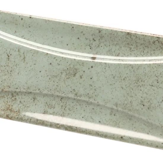 Carrelage Hanoi Arco Celadon 6,5x20 cm - vue latérale du carreau