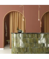 Carrelage Hanoi Arco Wild Olive 6,5x20 cm - vue d’ambiance