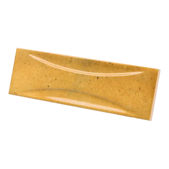 Carrelage Hanoi Arco Caramel 6,5x20 cm - vue latérale du carreau