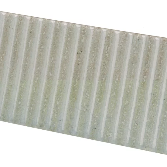 Carrelage Raku Line Sea 6x18,6 cm - vue latérale du carreau