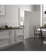 Carrelage Porto Cross White 12x12 cm - posé en cuisine