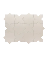 Carrelage Porto Cross Taupe 12x12 cm - détail du carreau