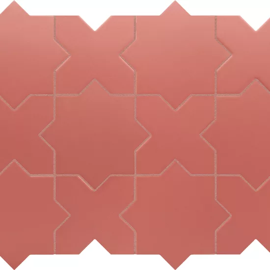 Carrelage Porto Cross Warm Siena 12x12 cm - détail du carreau 2