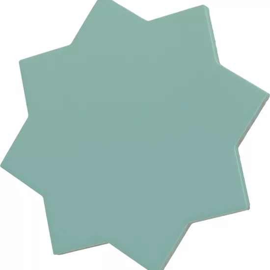 Carrelage Porto Star Jade 16,8x16,8 cm - vue latérale du carreau