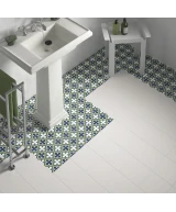 Carrelage Rivoli White 20x20 cm - posé en terrasse