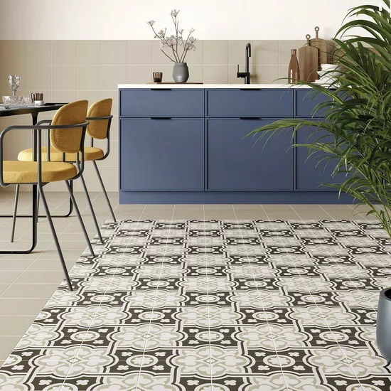 Carrelage Rivoli Beige 20x20 cm - vue d’ambiance