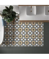 Carrelage Rivoli Black 20x20 cm - posé en terrasse