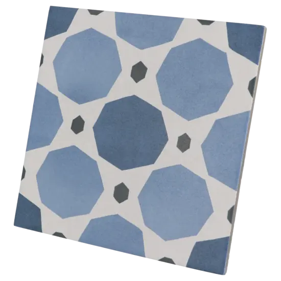 Carrelage Caprice Sapphire Colours 20x20 cm - détail du carreau