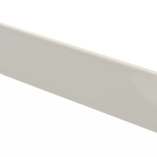 Carrelage Vitral Light Grey 5x40 cm - vue latérale du carreau