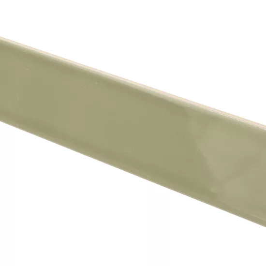 Carrelage Vitral Olive 5x40 cm - vue latérale du carreau