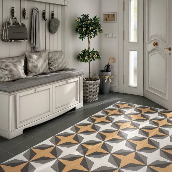 Carrelage Caprice Wave Colours 20x20 cm - vue d’ambiance