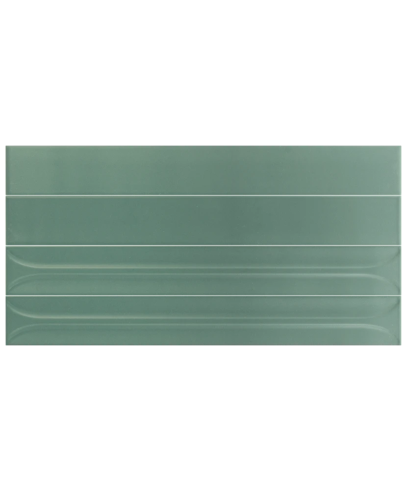 Carrelage Hopp Green 5x40 cm - détail du carreau