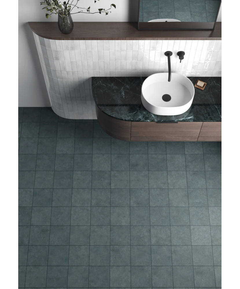 Carrelage Stage Denim 20x20 cm - vue d’ambiance